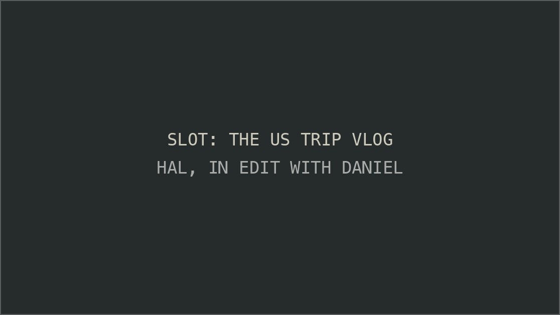 Watch the founders' September trip through the US and Canada. Click to play